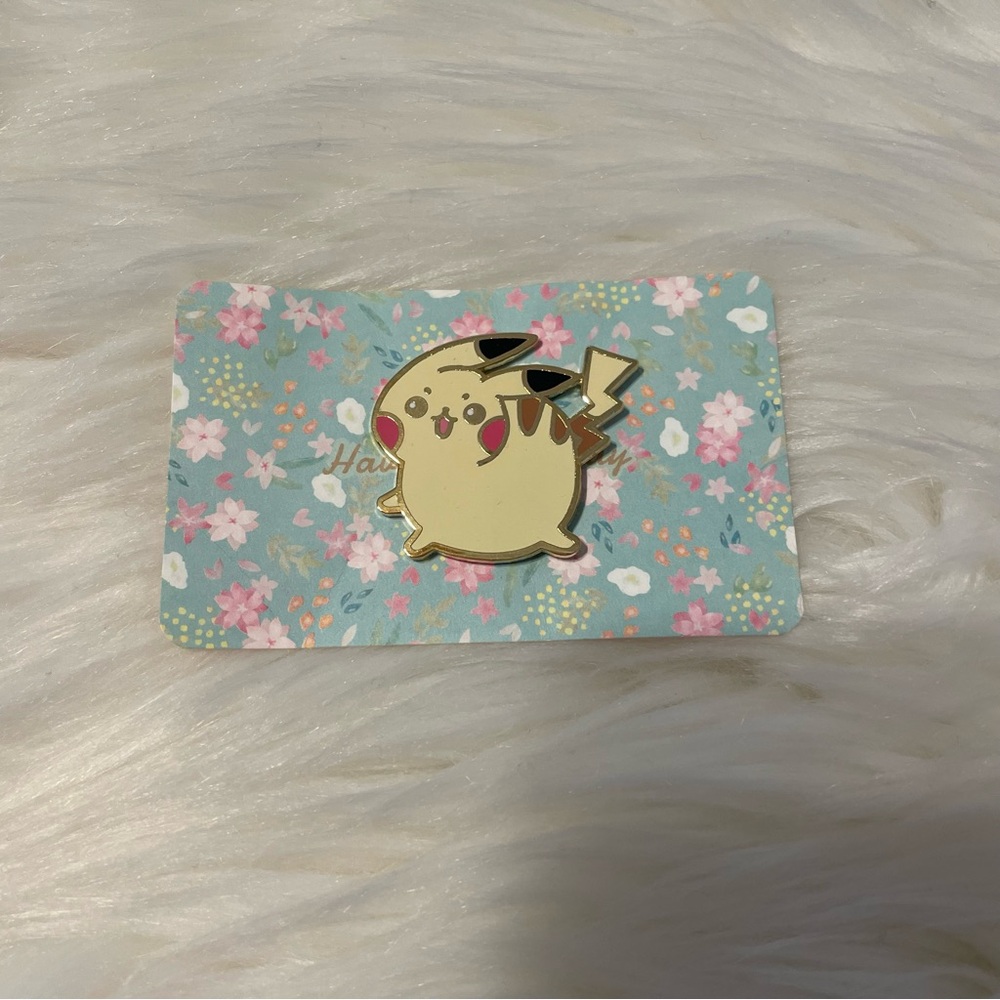 Cute Pikachu Enamel Pin